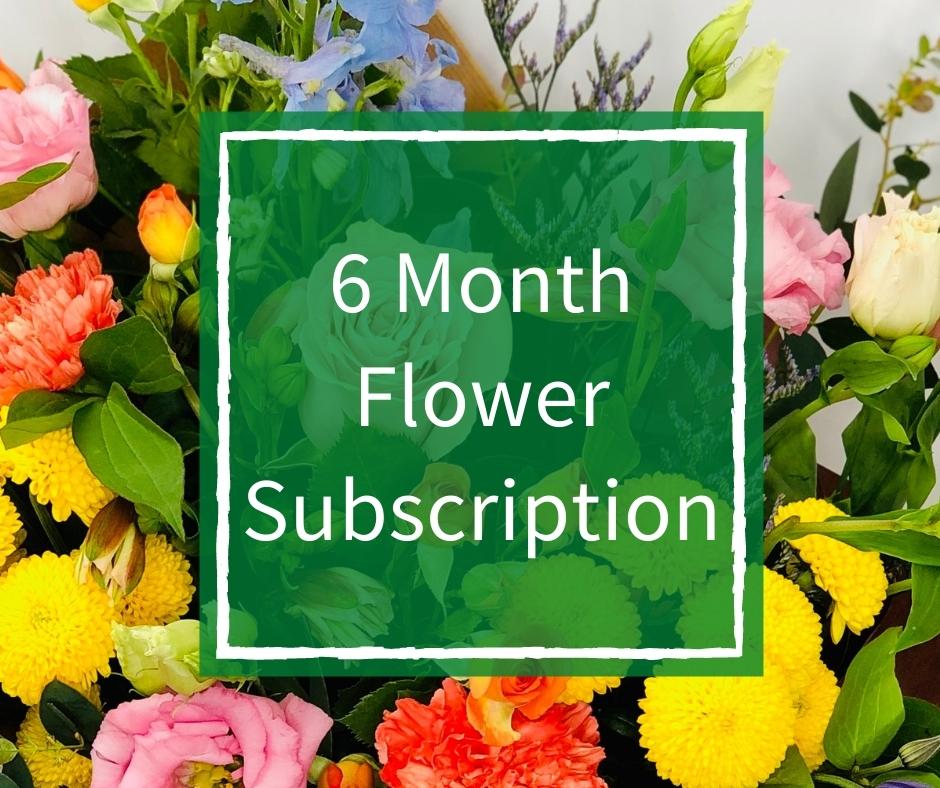 6 Month Flower Subscription Deluxe